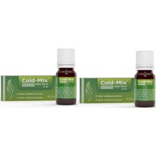 Cold-Mix 10 ml*2 Adet Damla Okaliptus İçerikli Cold Mıx Bebek Sağlığına Özel İnhaler Kullanım İçin