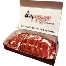 Dayı Yeğen Orta Yağlı Tütünlük Pastırma 1 kg Kayseri Özel Lezzet ve Lokum Kıvamında