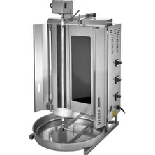 Remta 3 Radyanlı Elektrikli Döner Ocağı 30 kg Kapasite 3600 W Güç Üstten Motorlu Yüksek Performans