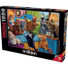 Anatolian Puzzle Anatolian 1000 Parça Puzzle Şımarık Kediler 1127