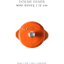 Voeux Amusant Koleksiyonu Mini Güveç Tencere 12 cm