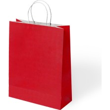 Muka Büküm Saplı Kraft Çanta 15X20X8 cm Pakette 6 Adet