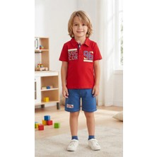 Sinem Çeyiz Nazar 22204 Erkek Çocuk Spor Şort  T-Shirt Takım