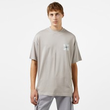United4 Unıted4 Erkek Gri T-Shirt