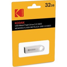 Kodak 32GB 2.0 Metal USB Bellek (K820)