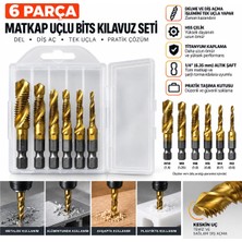 Fırat Hırdavat Matkap Uçlu Bits Kılavuz Seti 6 Parça