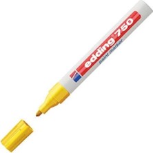 Edding Paint Marker 2-4 mm Yuvarlak Uç Sarı ED75005