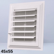Bautech 45X55 Plastik Wc Banyo Menfezi - Beyaz