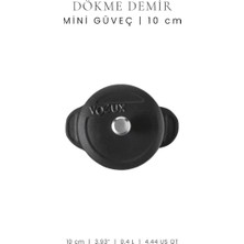 Voeux Elegance Koleksiyonu Mini Güveç Tencere 10 cm