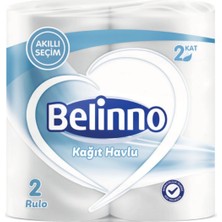 Belinno Kağıt Havlu 2 Katlı 2 Rulo x  12 Paket