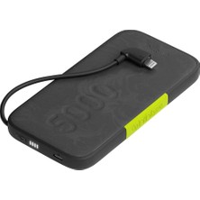 InfinityLab Instantgo 5000 Mah Powerbank Siyah Lightning Çıkış Gücü ile Taşınabilir Şarj Cihazı