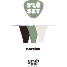 Grab Me V-string - 3'lü Set