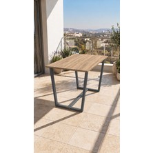 Neokas Masa, Balkon Sehpası, Bahçe Masası, Balkon Mobilyası Orta Masa