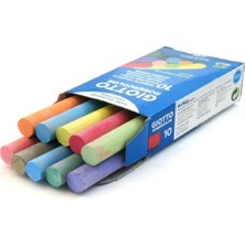Giotto Robercolor Renkli Tebeşir 10 Lu Kutu