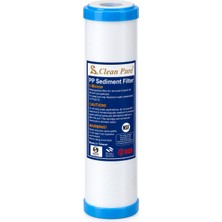 Swun Chyan Clean Pure 10'' 5 Mikron Kapaklı Sediment Açık Su Arıtma Cihaz Filtresi
