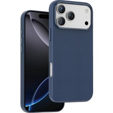 Keephone iPhone 18 Pro Max & 17 Pro Max Uyumlu Peekaboo Liquid Mikrofiber Deri Magsafe Kapak - Bordo