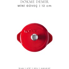 Voeux L'amour Koleksiyonu Mini Güveç Tencere 12 cm