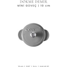 Voeux Gracieuse Koleksiyonu Mini Güveç Tencere 10 cm