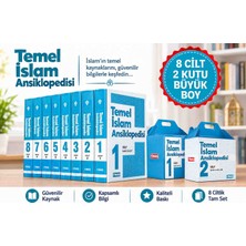 Temel Islam Ansiklopedisi Seti (8 Cilt - 2 Özel Kutulu - Büyük Boy) Sert Kapak Cilt - 4408 Sayfa - Özel Ivory Kağıt - Islam Araştırmaları Merkezi