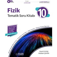 Palme Yayınevi 10.SINIF JOKER FİZİK SORU KİTABI TEMATİK *YENİ MÜF