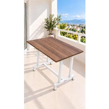 Neokas Balkon Masası, Bahçe Sehpası, Balkon Mobilyası Orta Masa