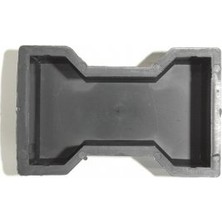 Sun Pigments Dekoratif Plastik Parke Taşı Kalıbı 22,5 x 8,8 x 6 cm Aşık Taşı Tekli 10'lu Paket