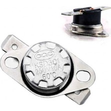 Cin Çin KSD301-60NC ,60 Derece Kontak-1k 250V/10A Limit Termostat