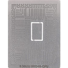 Efiks KALIP STENCİL SR04S-CPU İ3-2310M SR0VQ 2117U CORE İ3 0.35 İŞLEMCİ KALIBI