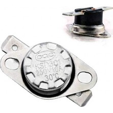 Cin Çin KSD301-30NO ,30 Derece KONTAK-1A 250V/10A Limit Termostat