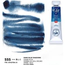 St. Petersburg White Nights Tüp Sulu Boya 10 Ml. 555 Dark Blue Shadows