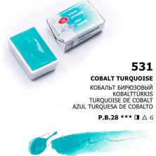 St. Petersburg White Nights Tam Tablet Sulu Boya 531 Cobalt Turquoise