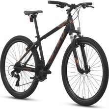 Carraro Force 600 V Fren 21 Vites 26 Jant Dağ Bisikleti Mat Siyah Bronz Beyaz 38 Kadro