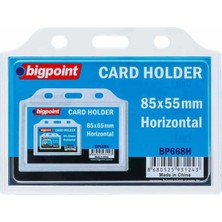 Bigpoint BP668H Kart Poşeti Yatay 85X55MM Adet