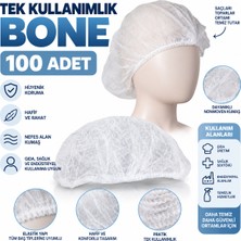 Antpap Ambalaj Tela Bone 100 Adet – Tek Kullanımlık Bone