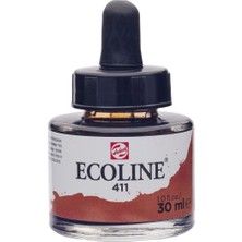 Talens Ecoline Sıvı Suluboya 30 Ml. 411 Burnt Sienna