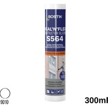 Bostik S 564 Nötr Cephe Silikon 300 ml Beyaz
