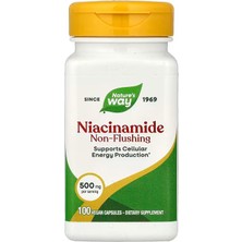Nature’s Way Nature's Way Niacinamide Non-Flushing 500 Mg 100 Capsules
