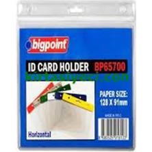 Bigpoint BP657 Güvenlik Poseti Yatay Seffaf 128X91