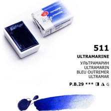 St. Petersburg White Nights Tam Tablet Sulu Boya 511 Ultramarine