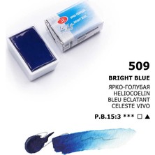 St. Petersburg White Nights Tam Tablet Sulu Boya 509 Bright Blue