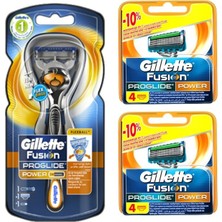 Gillette Fusion ProGlide FlexBall Power 1up Makina ve 8 Başlık ile Keskin Tıraş Deneyimi