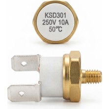 Cin Çin KSD301-50NC ,50 Derece Kontak-1k 250V/10A Vidalı Limit Termostat