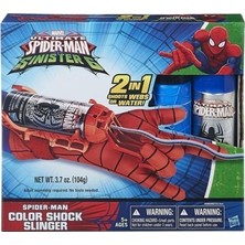 Hasbro  Spiderman Renkli Ağ ve Su Atan Eldiven B9764