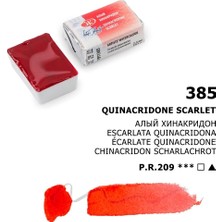 St. Petersburg White Nights Tam Tablet Sulu Boya 385 Quinacridone Scarlet