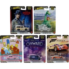 Hot Wheels Premium Pop Culture HXD63-979S 5'li Set