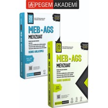 Pegem Akademi Yayıncılık PEGEM AKADEMİ 2027 MEB-AGS Mevzuat Konu Anlatımlı + 2027 MEB-AGS