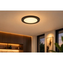 Eco Lounge 1 Adet Noas YL10 0601 S Sıva Altı 6W Siyah Kasa LED Spot 3200K Gün Işığı