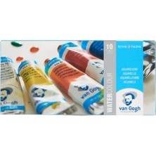 Talens Van Gogh Tüp Sulu Boya Seti 10 Renk x 10 Ml. Karton Kutu