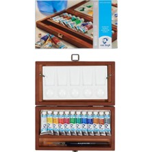 Talens Van Gogh Tüp Sulu Boya Seti 12 Renk x 10 Ml. Ahşap Kutu