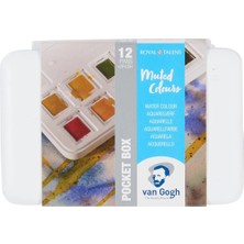 Talens Van Gogh Tablet Sulu Boya Seti 12 Renk Muted Colours
